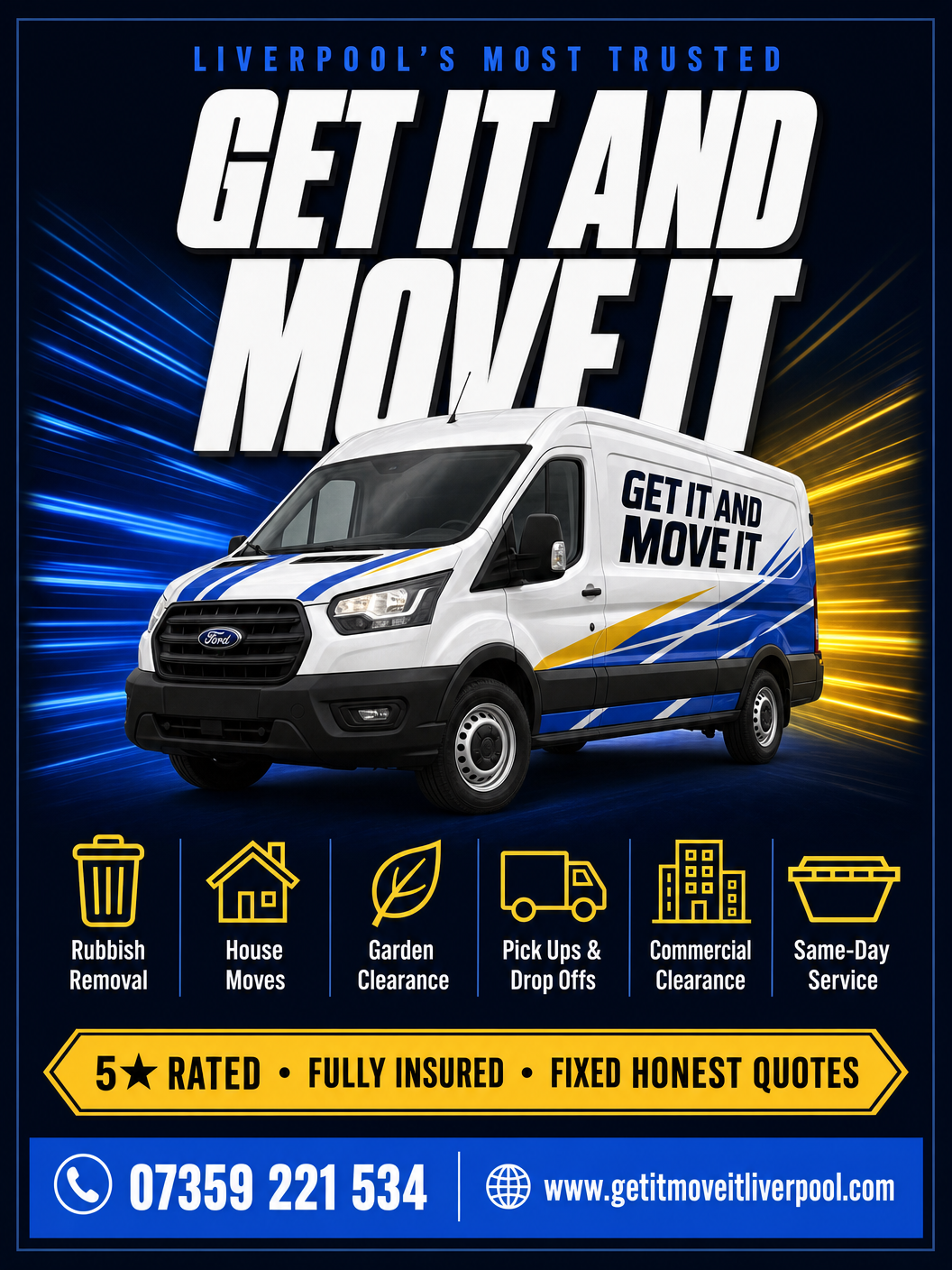 Get It and Move It promotional flyer